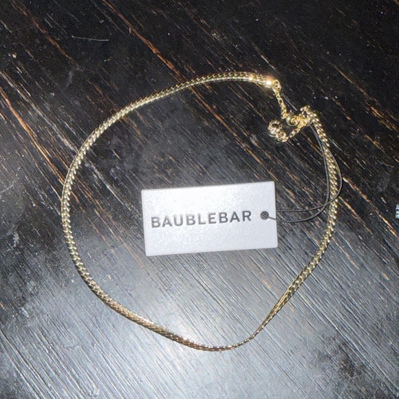 Baublebar Stevie Flat Chain Necklace, 16" NWT - Picture 2 of 4